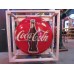 Original Coca-Cola 48" Button Porcelain Neon Sign